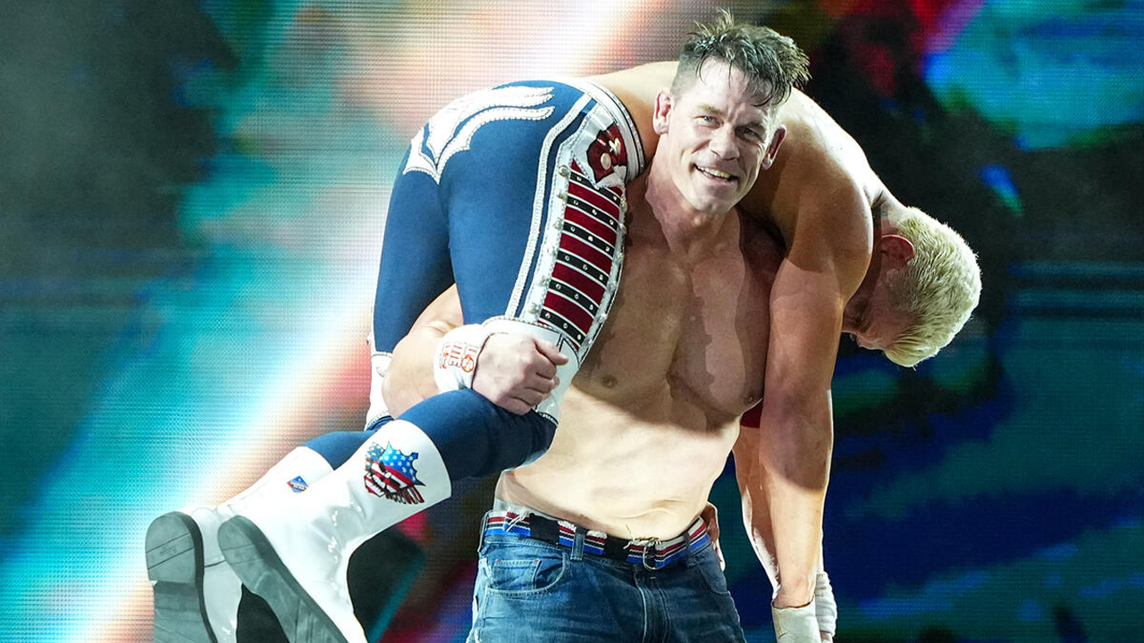 WWE SummerSlam 2025 John Cena Cody Rhodes