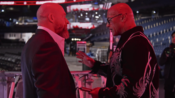 WWE Unreal Triple H The Rock Cody Rhodes