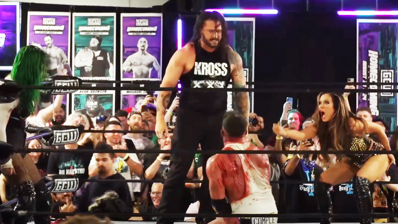 GCW Homecoming Night 1 2025 Shotzi Blackheart Killer Kross Scarlett Bordeaux Matt Cardona