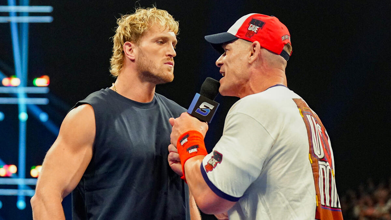 WWE SmackDown Logan Paul John Cena