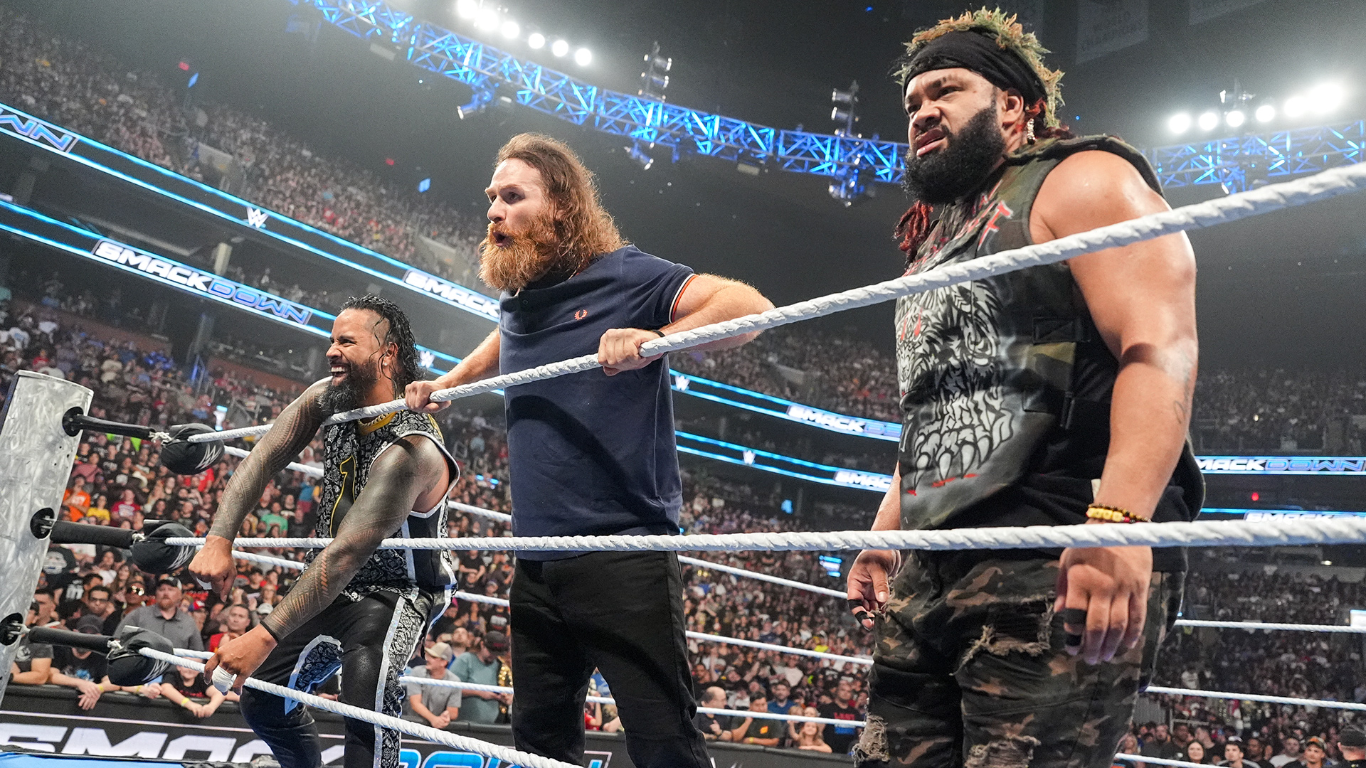 Sami Zayn Jimmy Uso Jacob Fatu