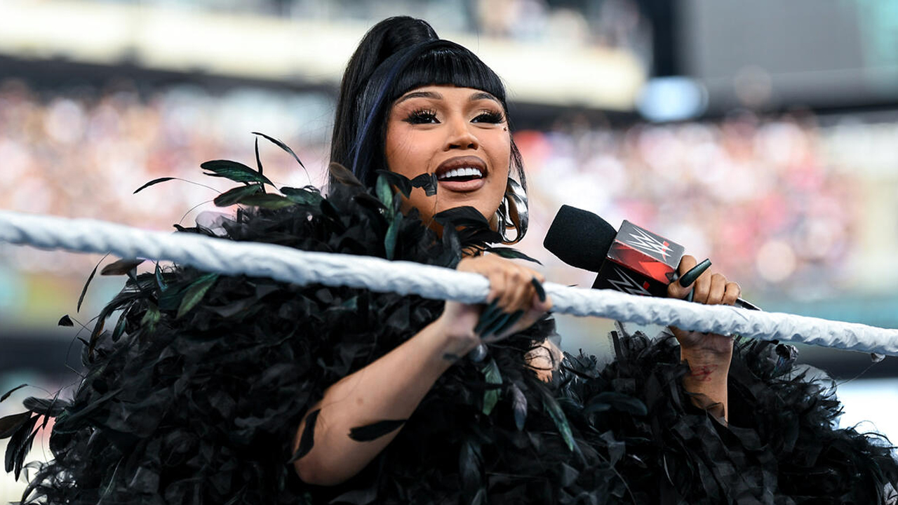 WWE SummerSlam 2025 Cardi B