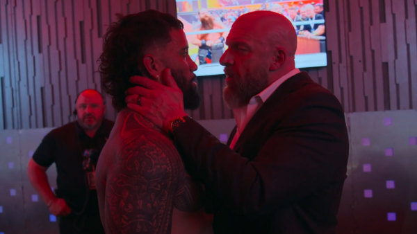 WWE Unreal Triple H The Rock Cody Rhodes