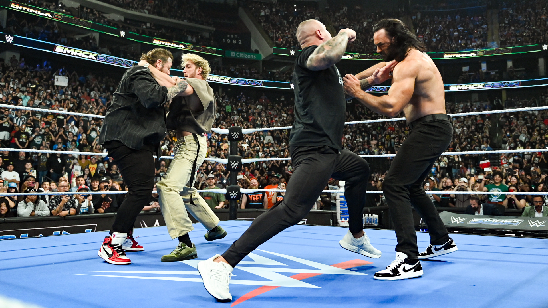 Drew McIntyre Randy Orton Logan Paul Jelly Roll