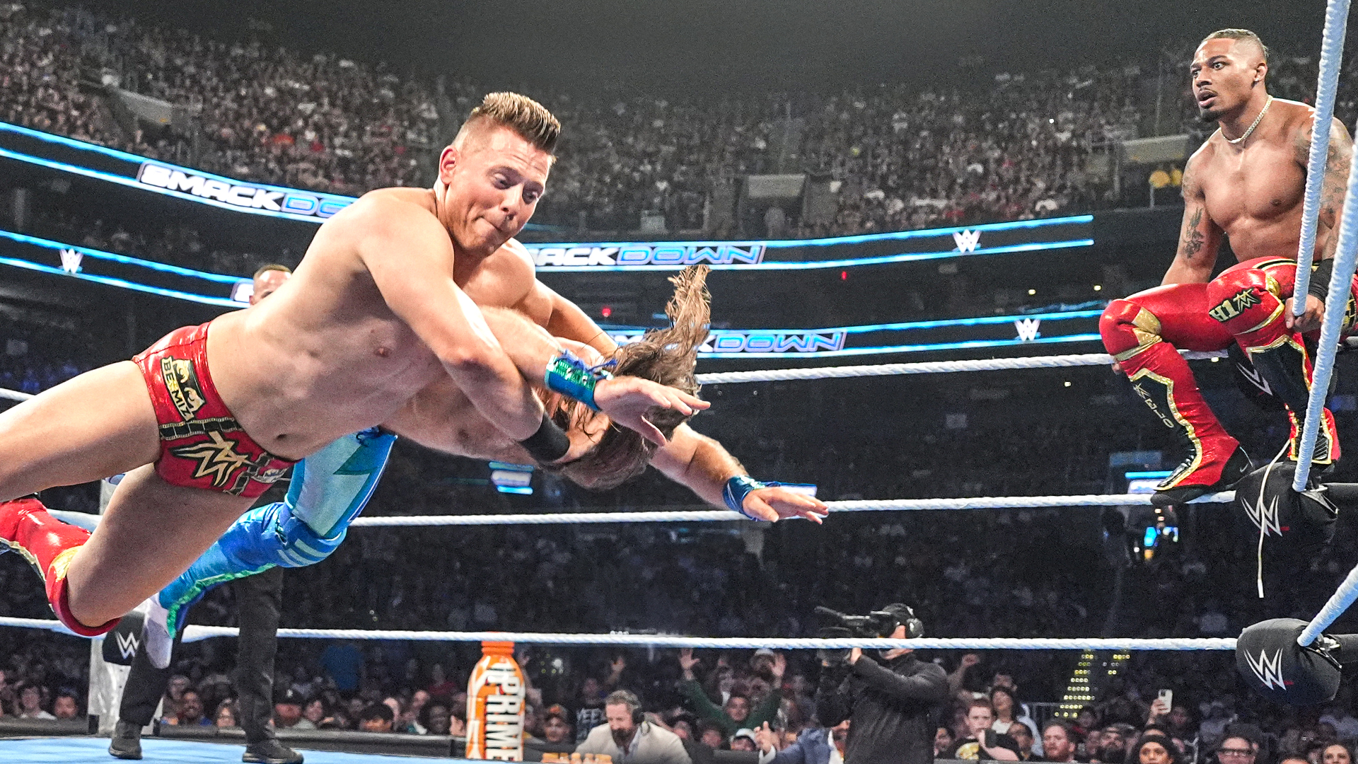 Fraxiom The Miz Carmelo Hayes Melo Don't Miz