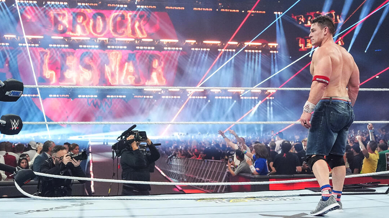WWE SummerSlam 2025 John Cena Brock Lesnar