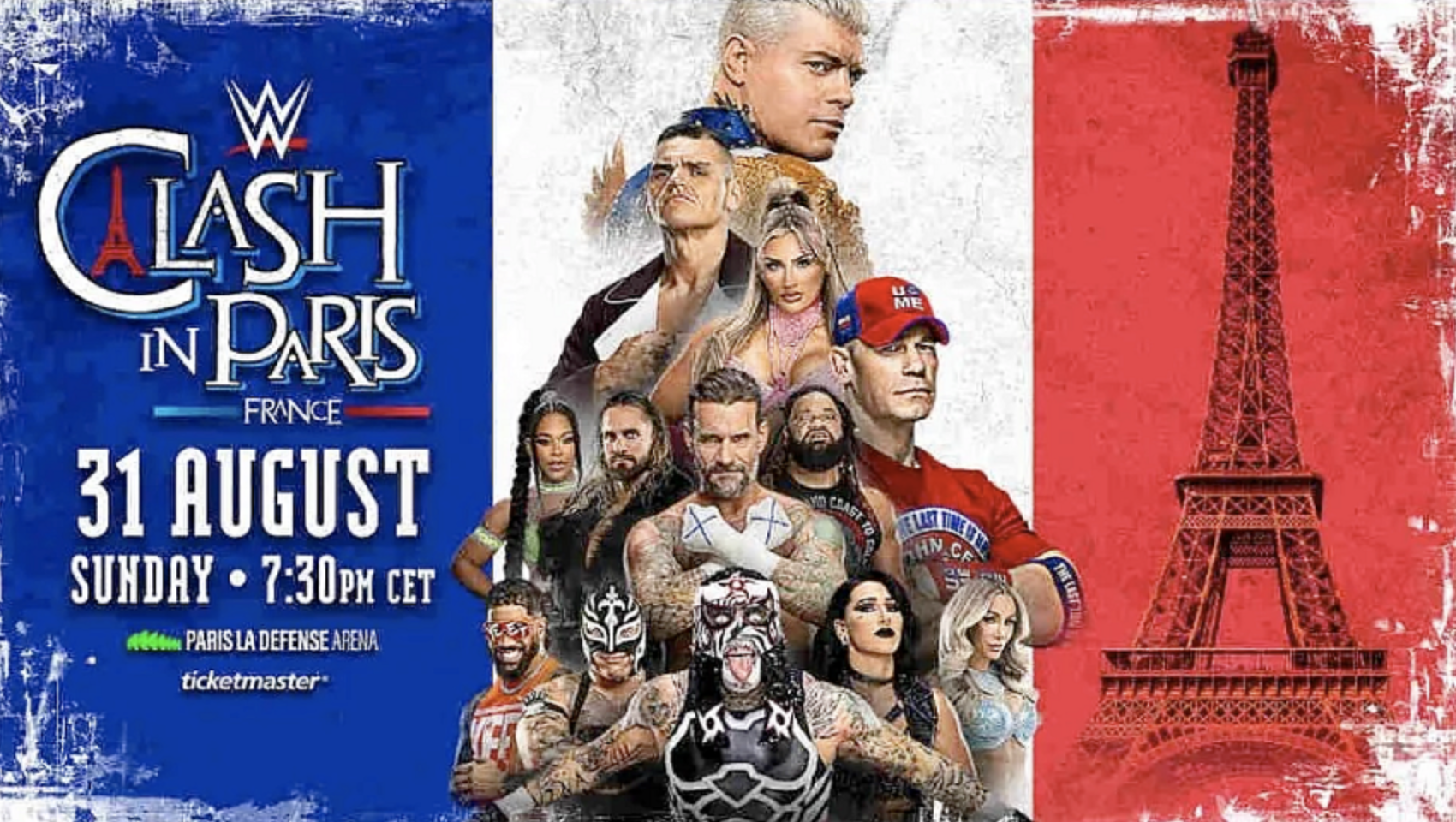 WWE Clash In Paris 2025