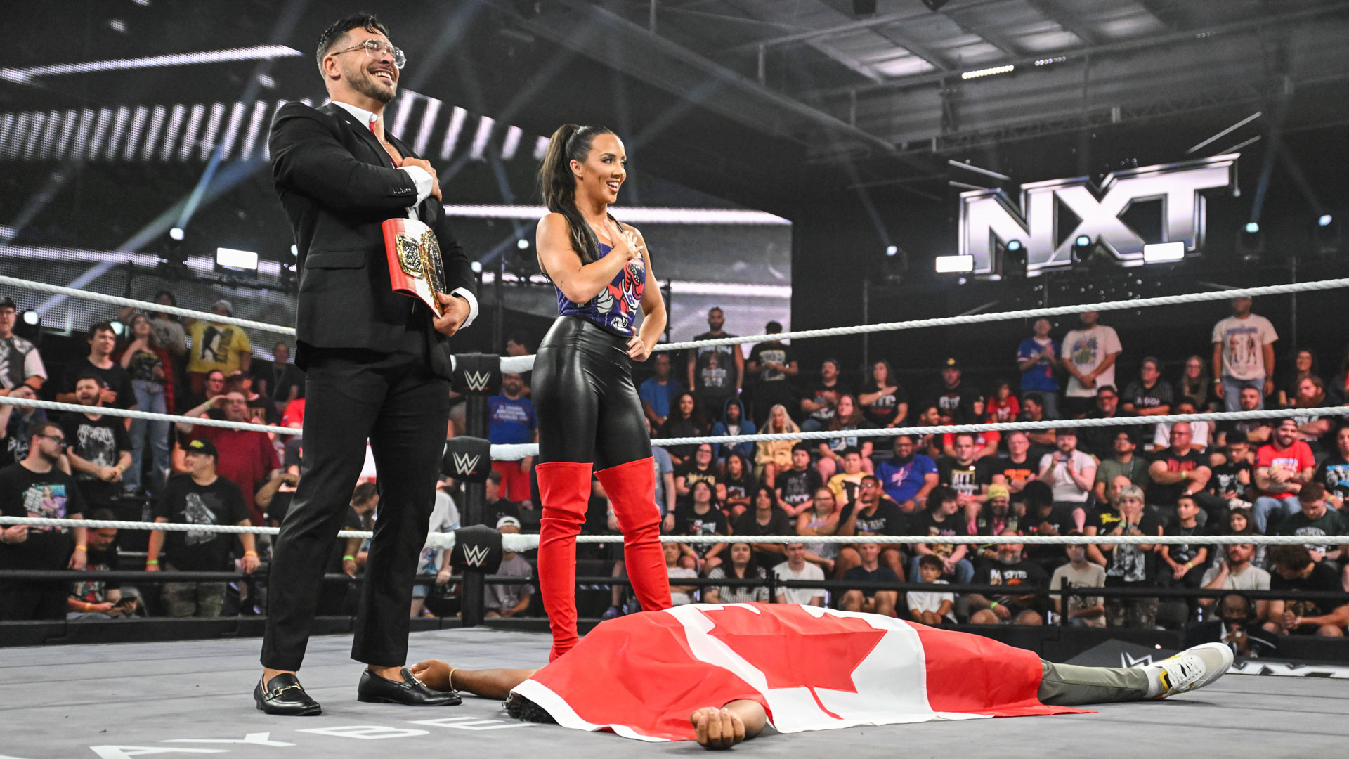 WWE NXT Ethan Page Chelsea Green