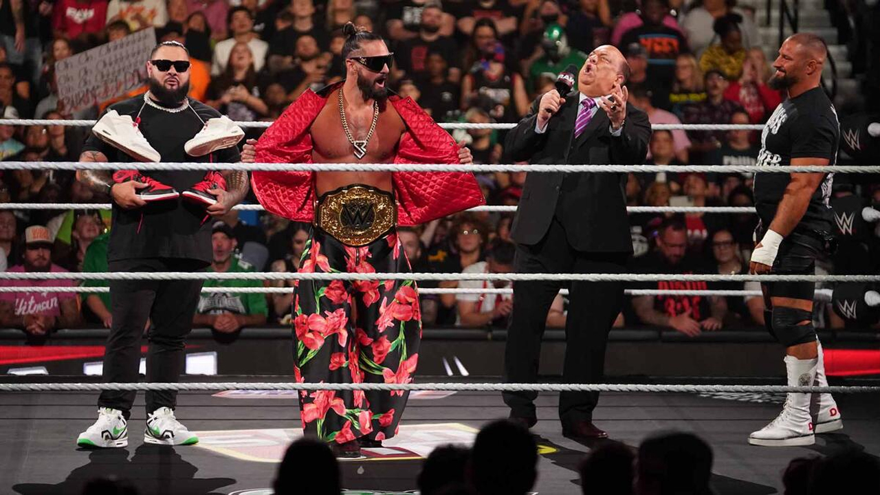WWE Raw Bronson Reed Seth Rollins Paul Heyman Bron Breakker