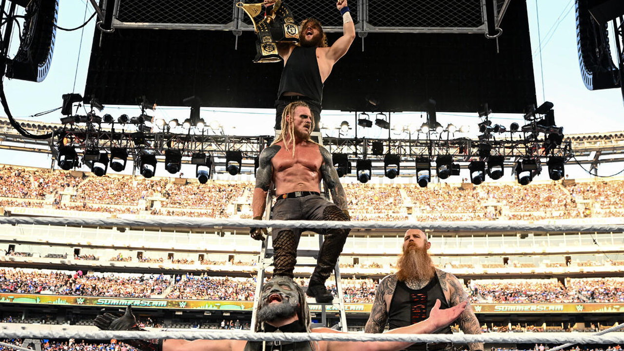 WWE SummerSlam 2025 The Wyatt Sicks Joe Gacy Dexter Lumis Erick Rowan Uncle Howdy