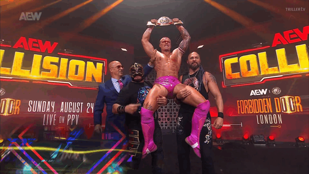Kyle Fletcher AEW TNT Title