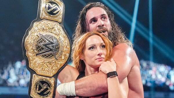 WWE Clash In Paris Becky Lynch Seth Rollins