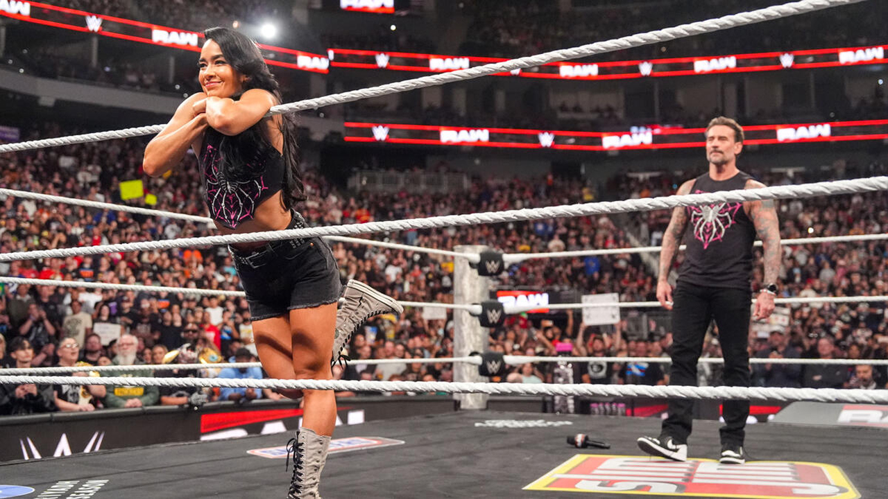 WWE Raw AJ Lee CM Punk
