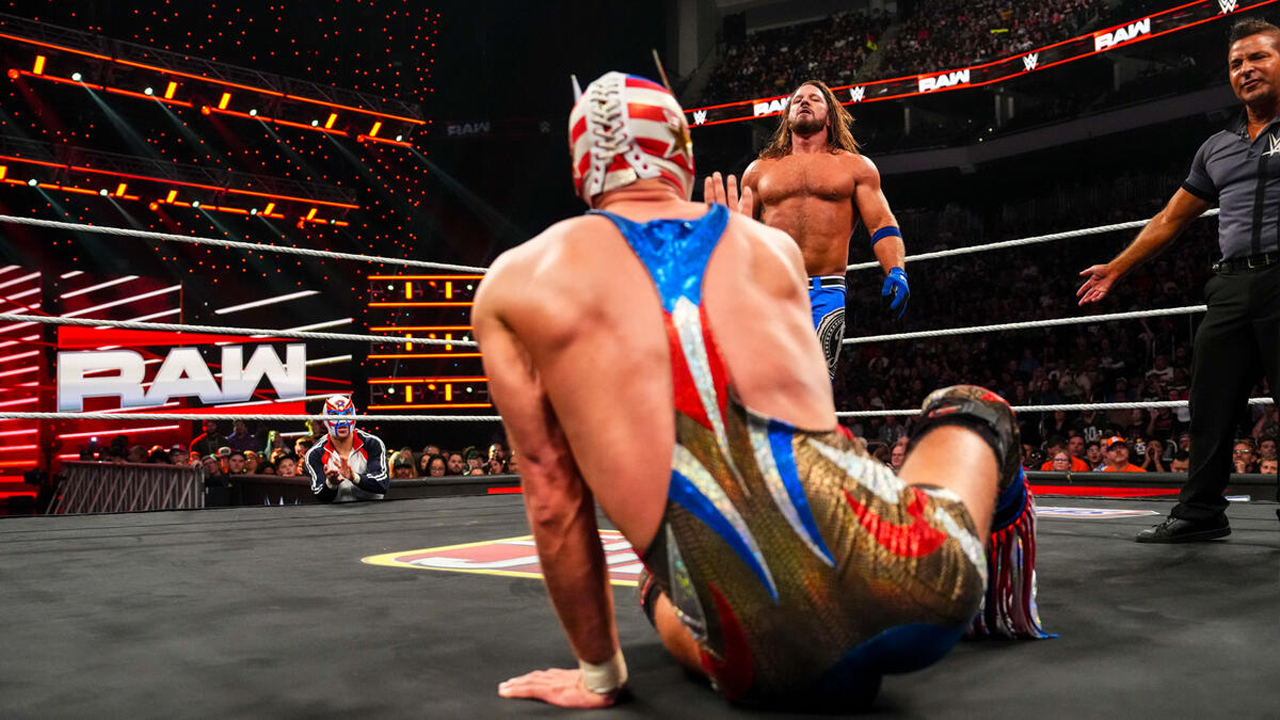 WWE Raw El Grande Americano AJ Styles