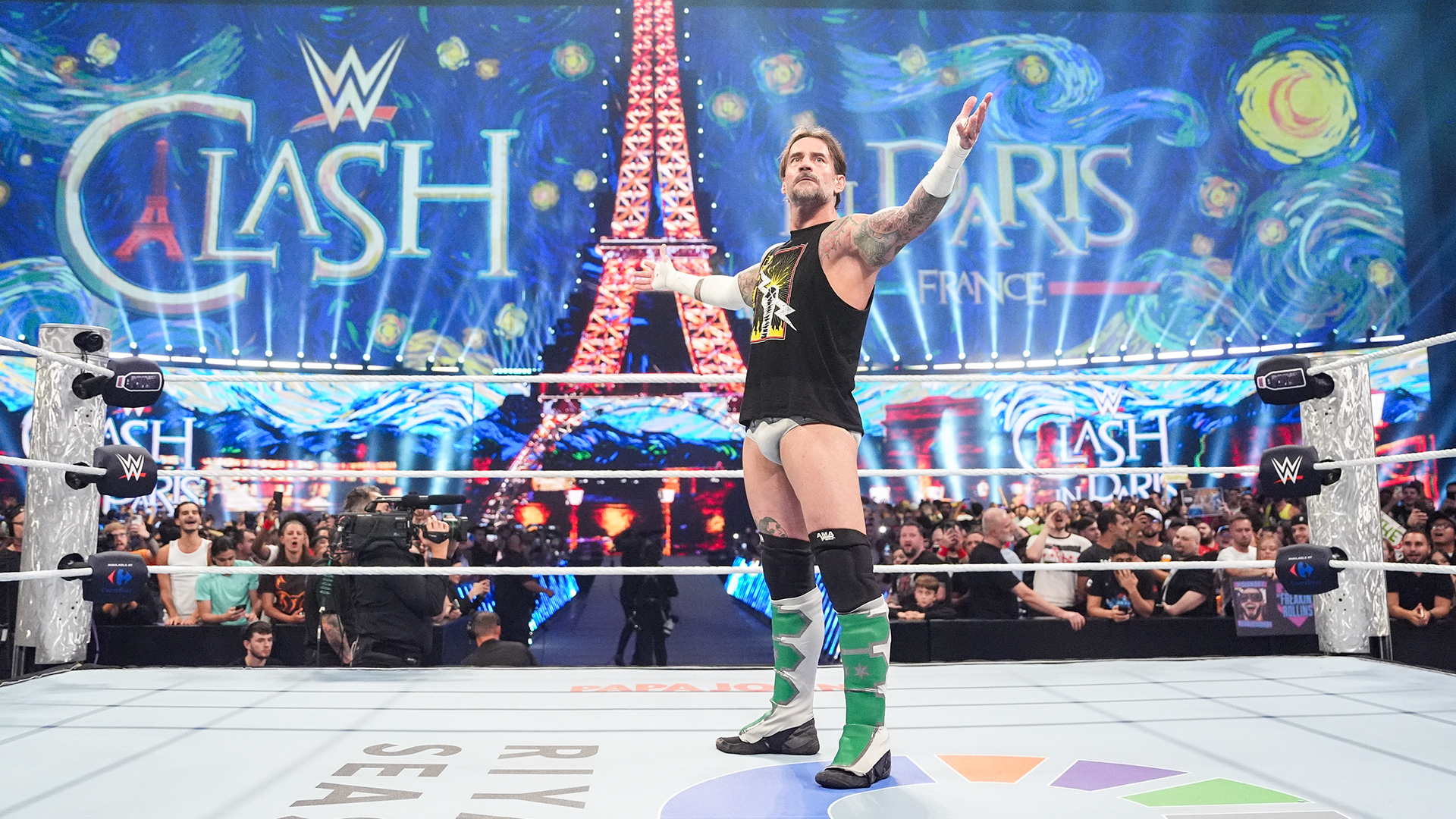 WWE Clash In Paris CM Punk