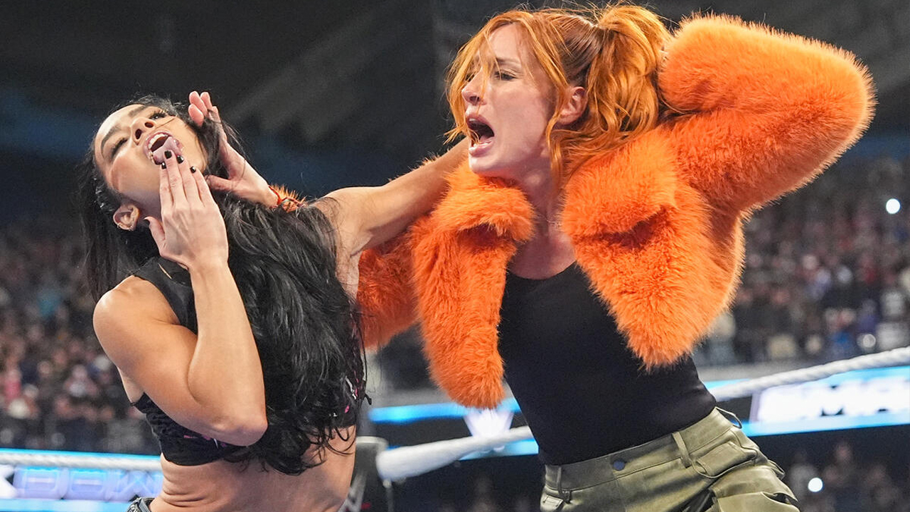 WWE SmackDown AJ Lee Becky Lynch