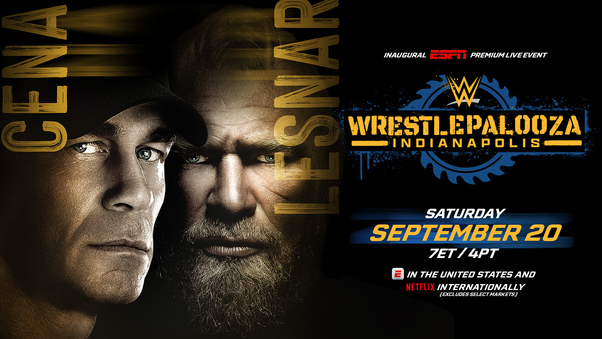 WWE Wrestlepalooza 2025 John Cena Brock Lesnar