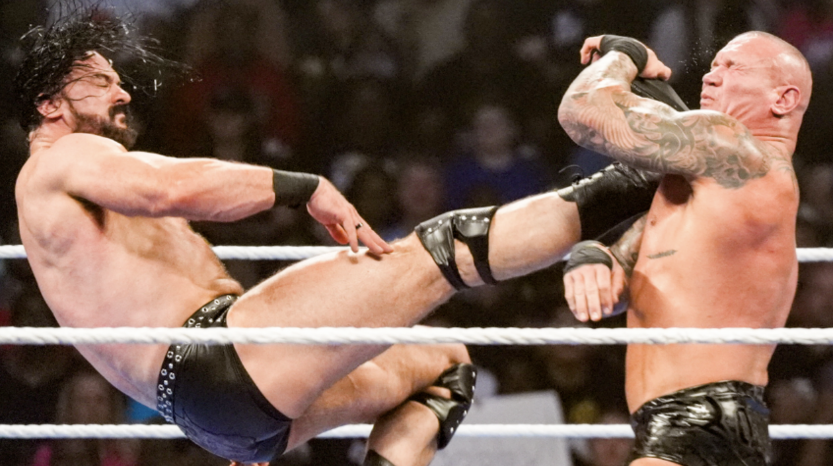 Drew McIntyre Randy Orton Claymore Kick