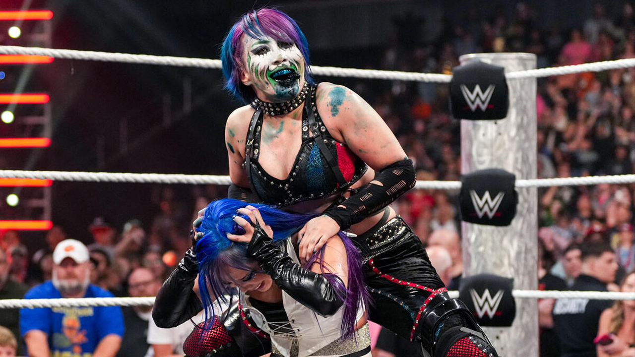 WWE Raw Asuka Kairi Sane Kabuki Warriors