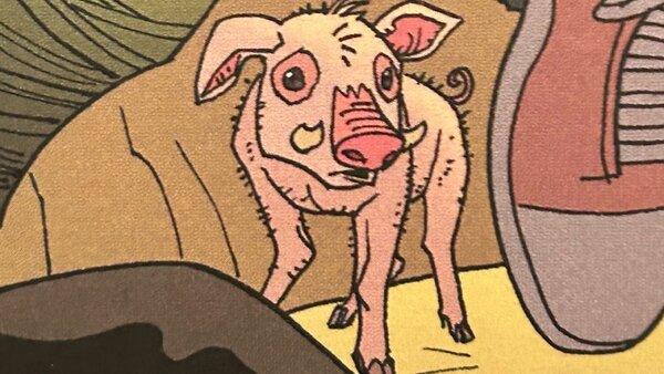 Doctor Who pig Alfredo