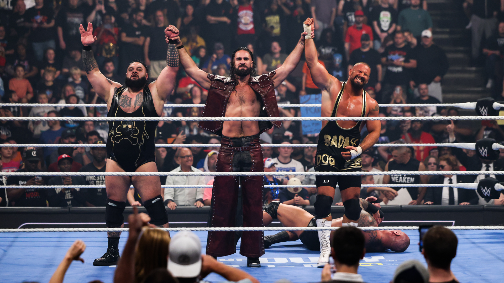 The Vision Seth Rollins Bron Breakker Bronson Reed