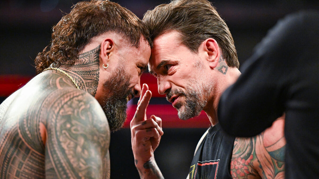 WWE Raw Jey Uso CM Punk