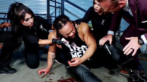 WWE Survivor Series 2025 WarGames Roman Reigns CM Punk Injured Triple H