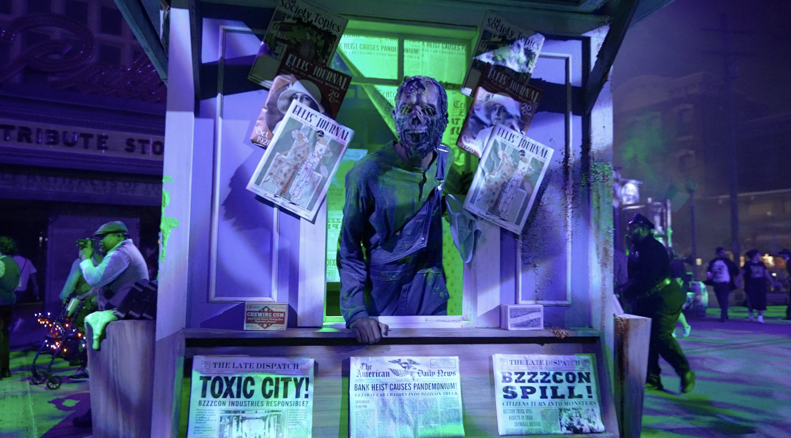 universal orlando resort hhn halloween horror nights  toxic mutations