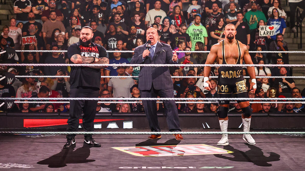 WWE Raw The Vision Bronson Reed Paul Heyman Bron Breakker