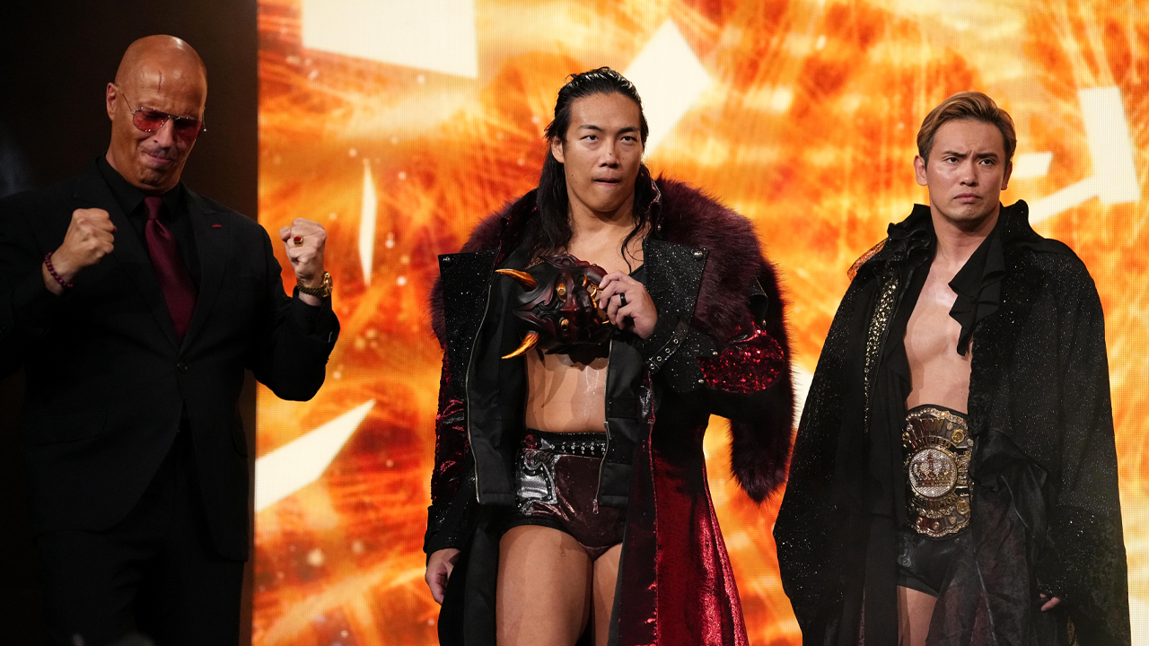AEW Dynamite Don Callis Konosuke Takeshita Kazuchika Okada
