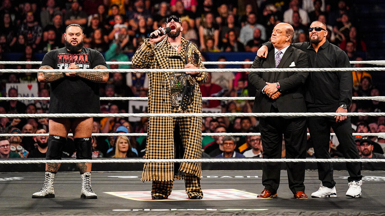 WWE Raw The Vision Bronson Reed Seth Rollins Paul Heyman Bron Breakker