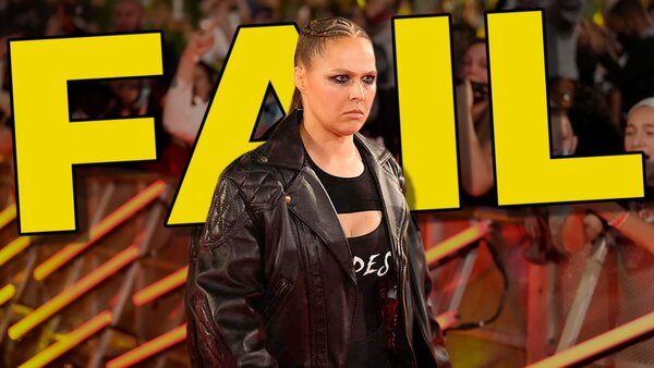 WWE Ronda Rousey Fail