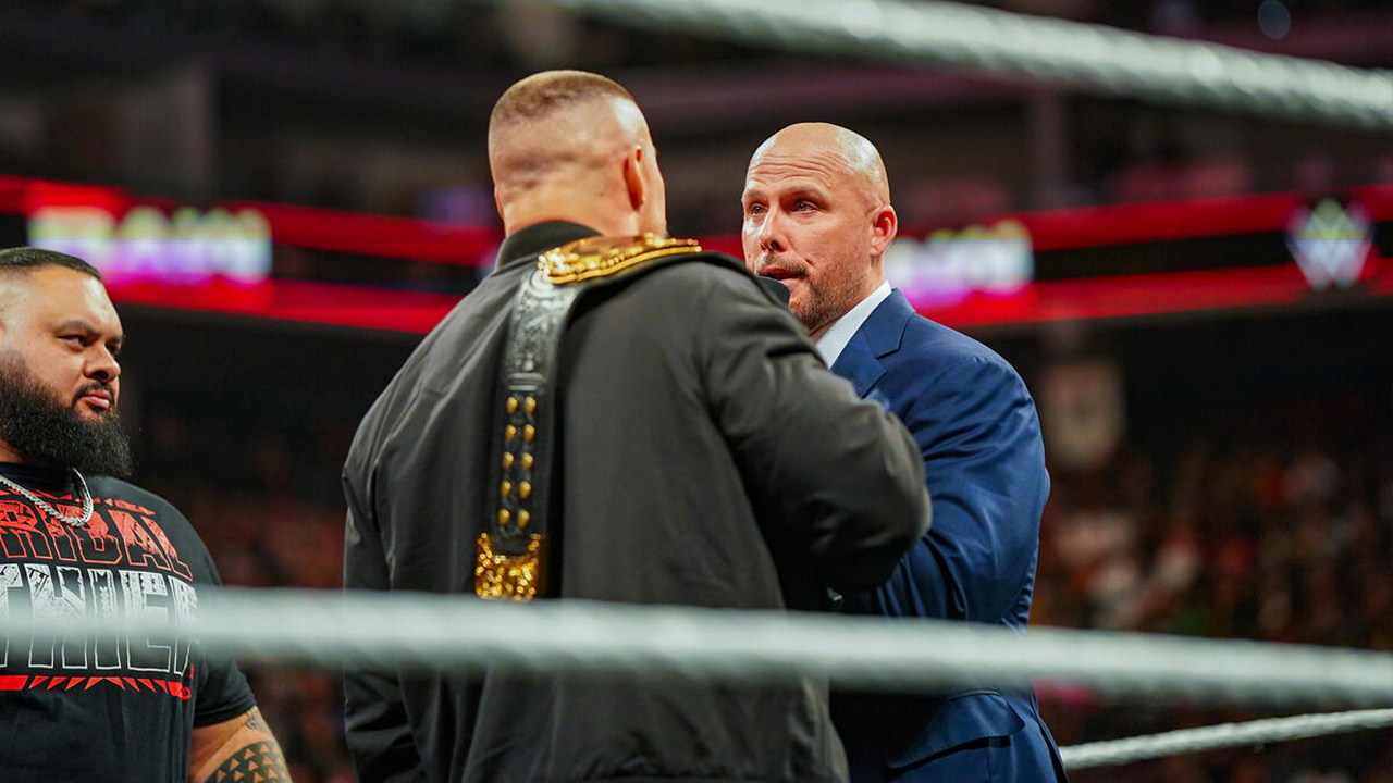 WWE Raw The Vision Bronson Reed Bron Breakker Adam Pearce