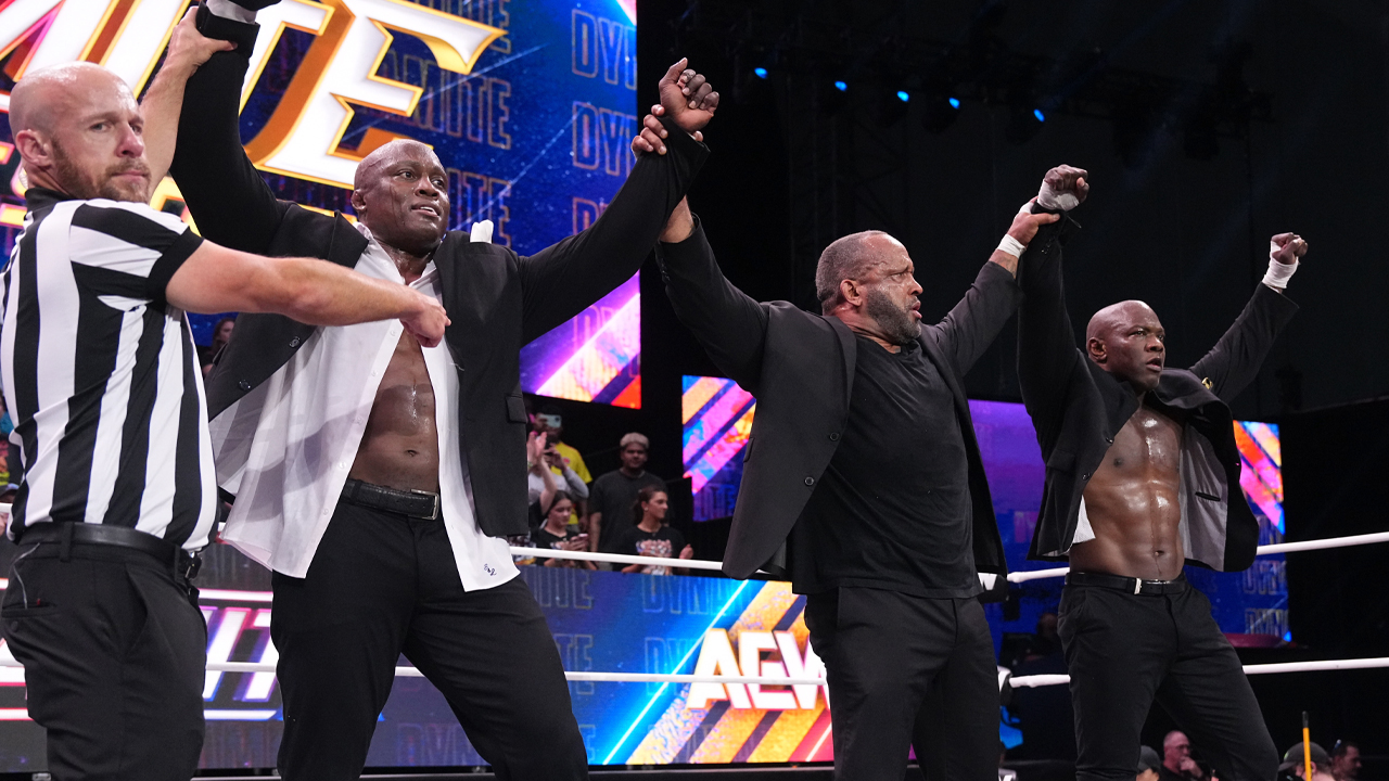 AEW Dynamite The Hurt Syndicate Bobby Lashley MVP Shelton Benjamin