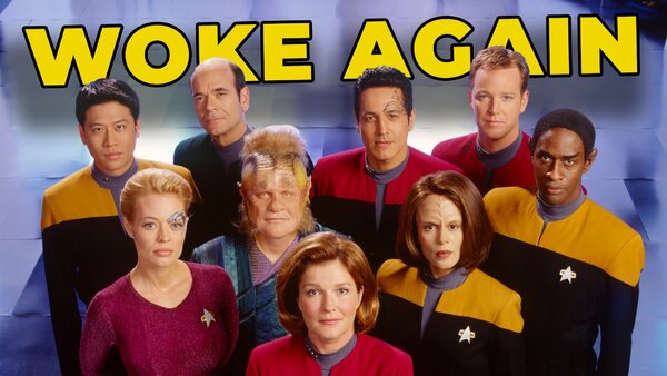 Star Trek Voyager Woke Cast