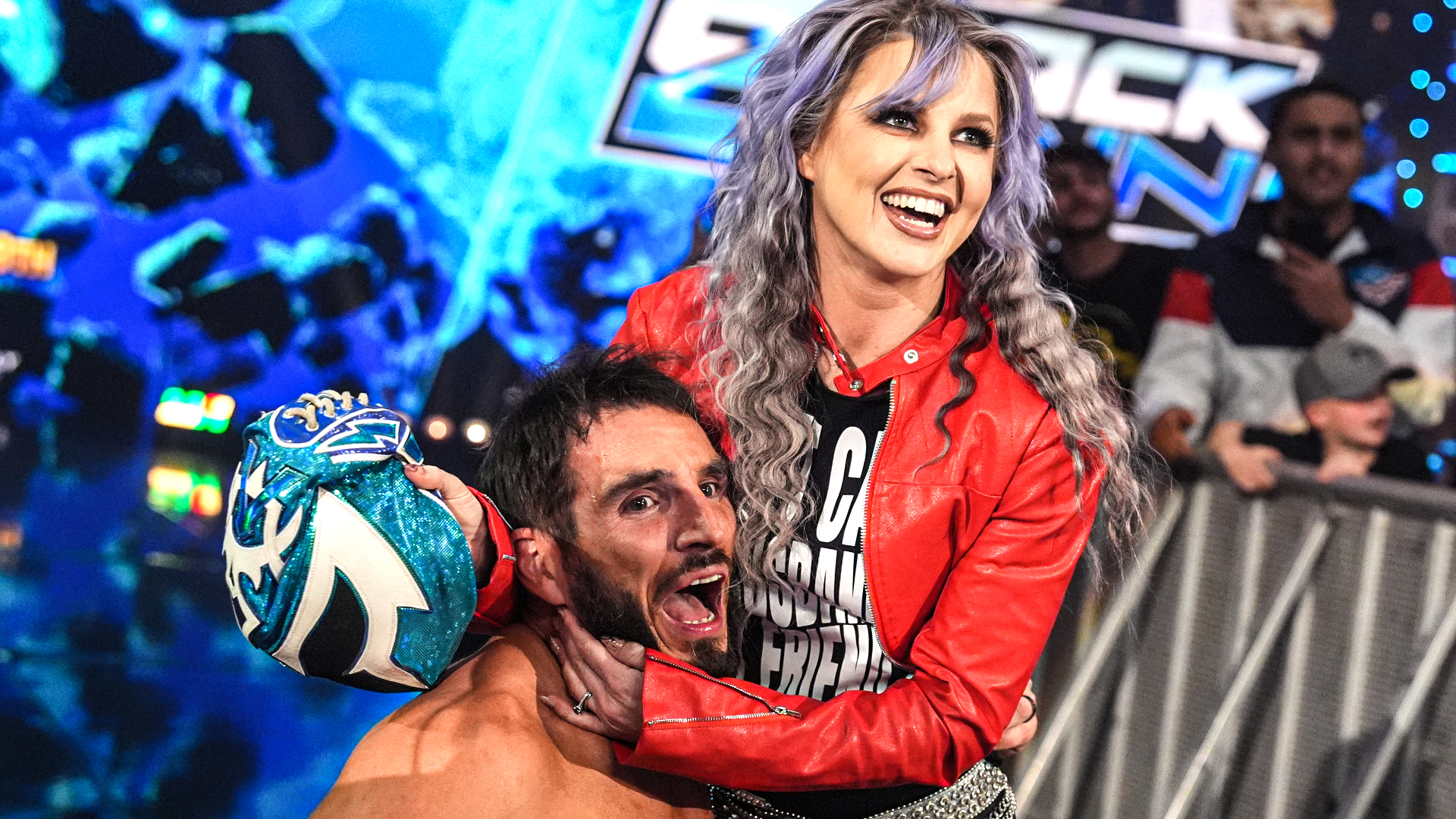 Johnny Gargano Candice LeRae DIY Axiom Mask