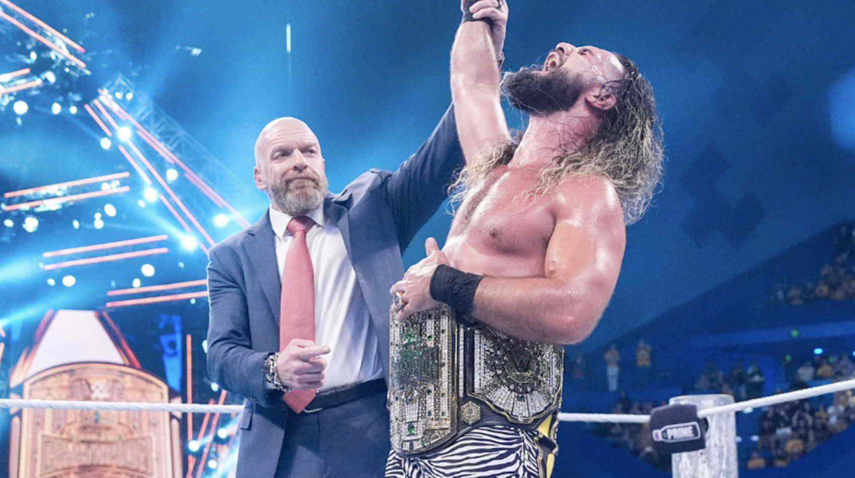 WWE Crown Jewel 2025 Seth Rollins Triple H