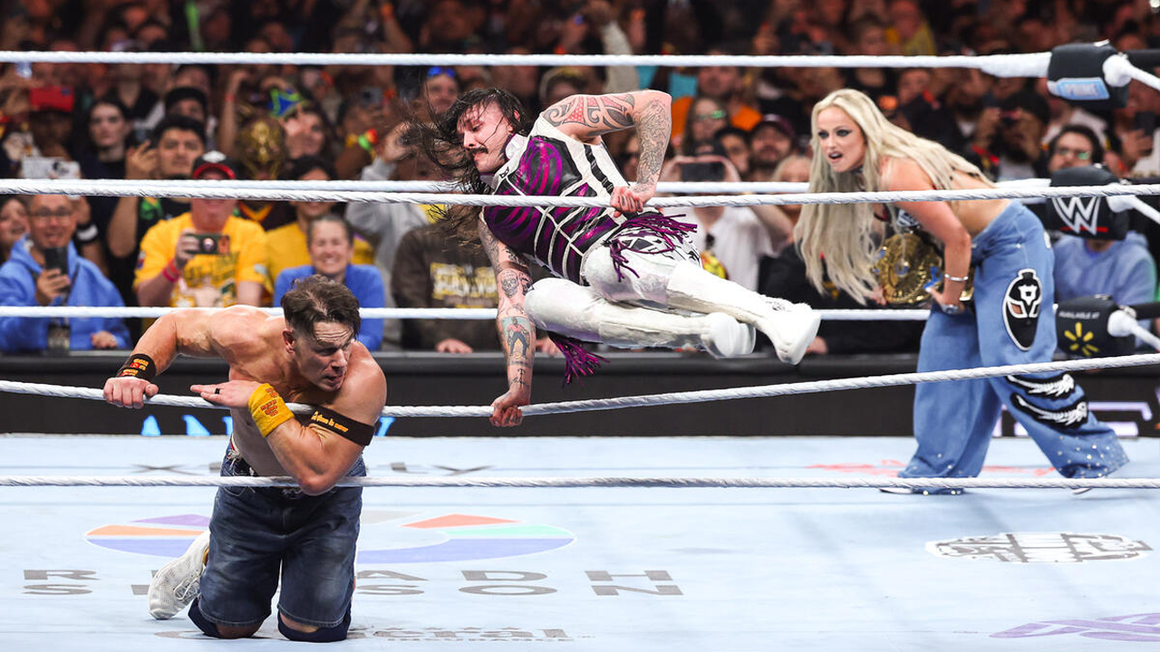 WWE Survivor Series: WarGames 2025 John Cena Dominik Mysterio Liv Morgan