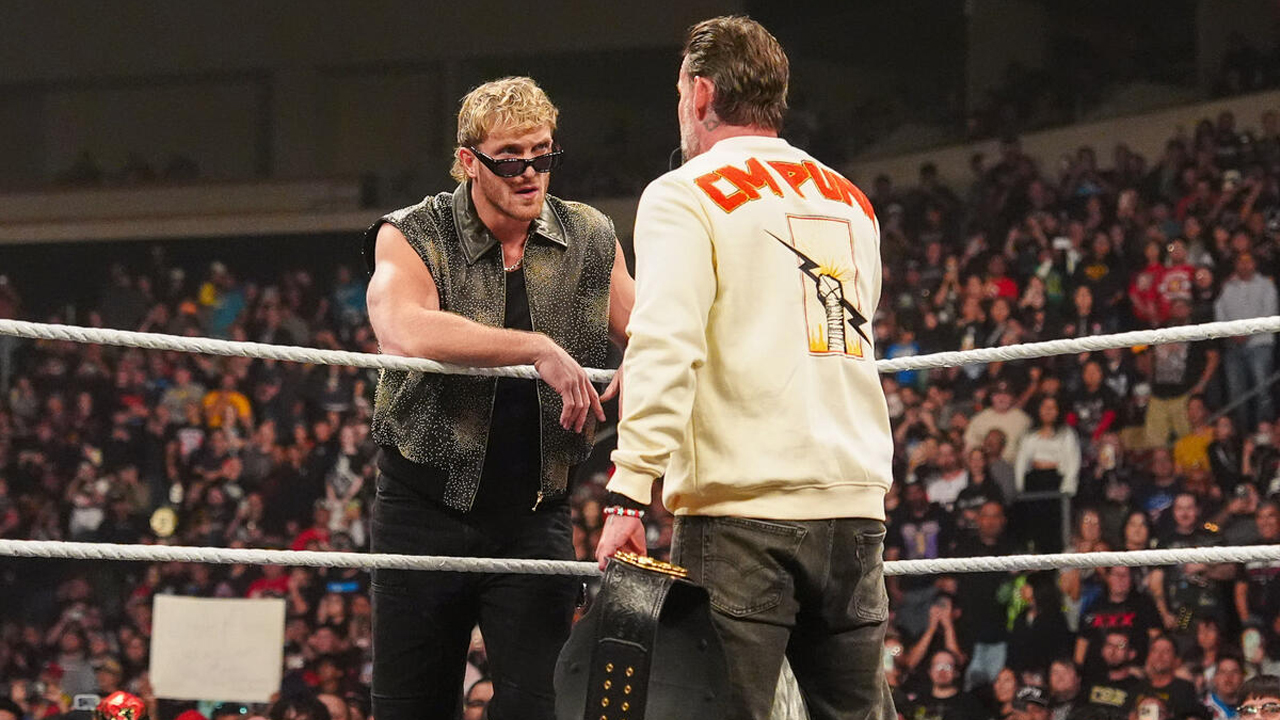 WWE Raw Logan Paul CM Punk