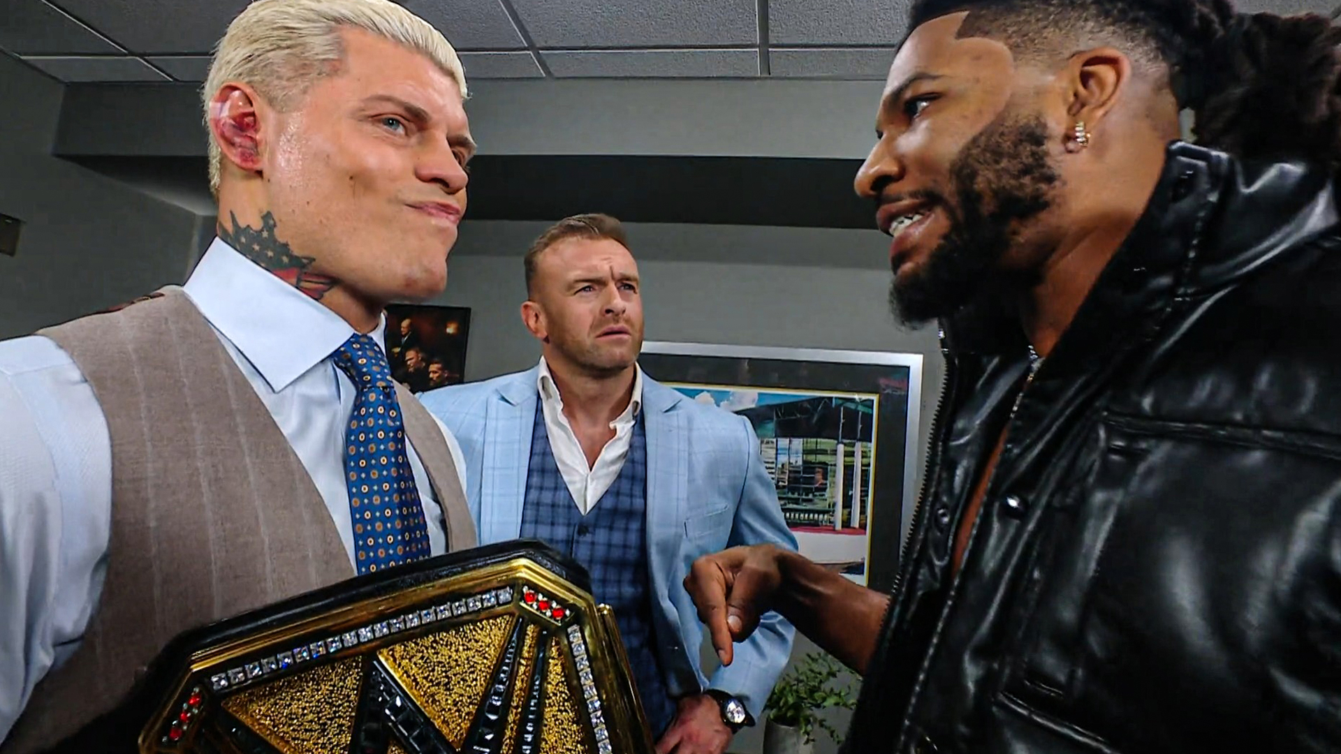 Cody Rhodes Trick Williams Nick Aldis