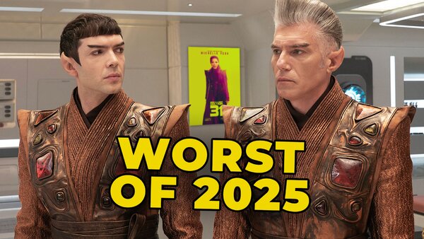 Star Trek Worst 2025 Section 31 Vulcans Strange New Worlds Ethan Peck Anson Mount