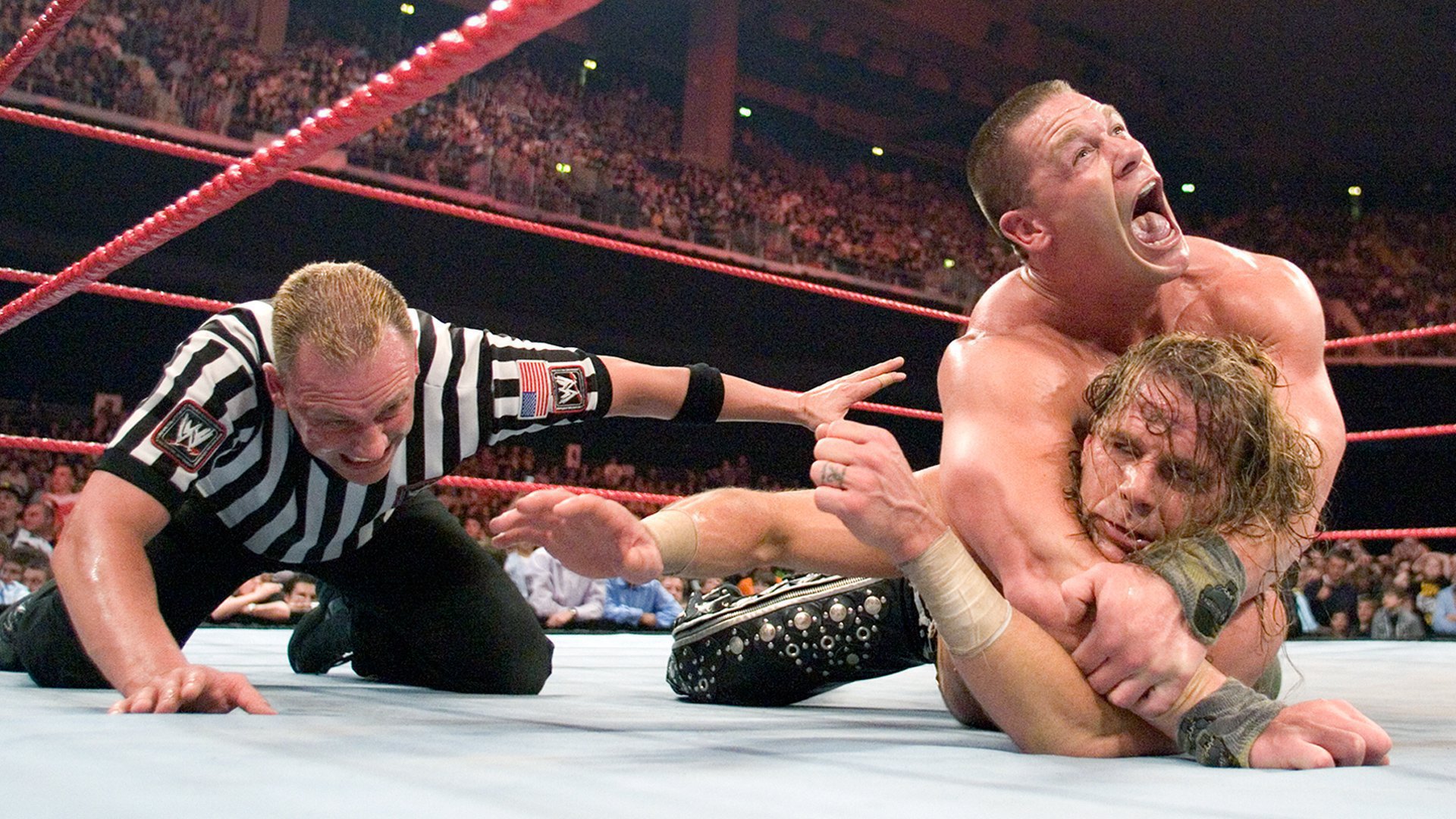 John Cena Shawn Michaels WWE Raw 2007