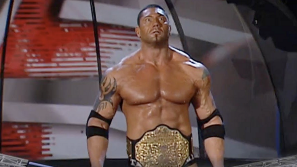 Batista WWE World Heavyweight Title 2007