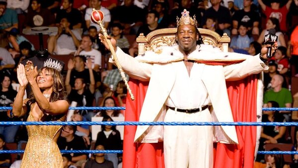 King Booker T Sharmell WWE 2006