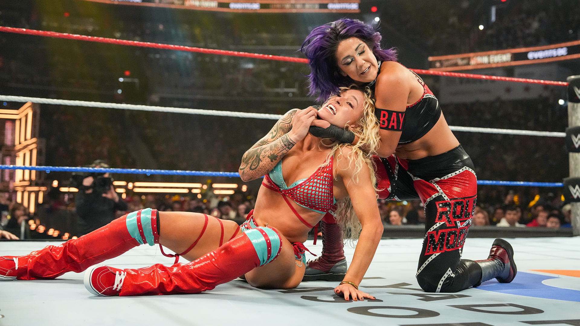 WWE Saturday Night’s Main Event Bayley Sol Ruca
