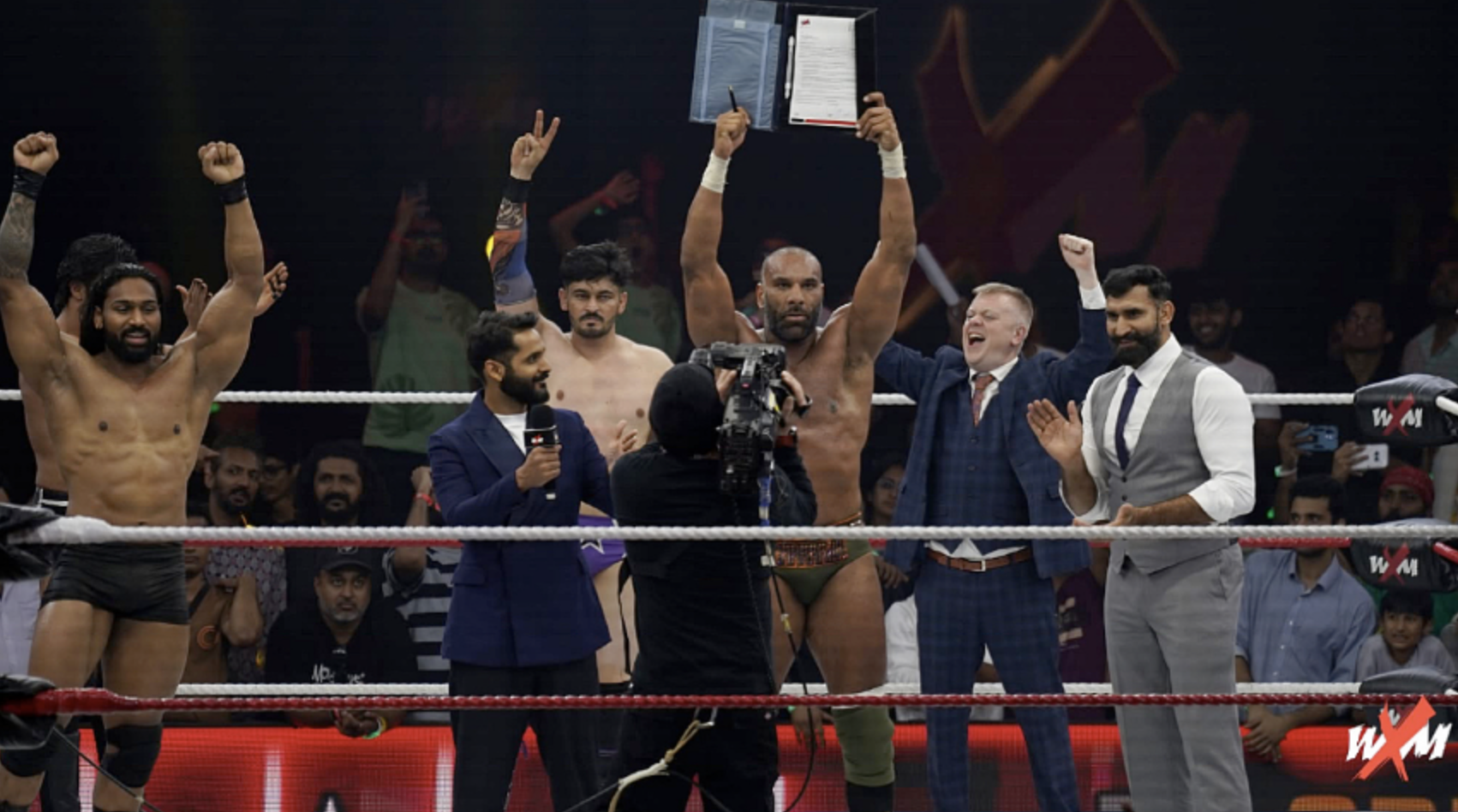 WXM Jinder Mahal Raj Mark Dallas