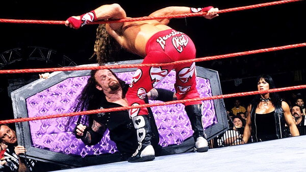WWE Royal Rumble 1998 The Undertaker Shawn Michaels Chyna