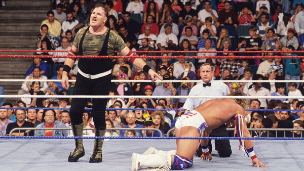 WWE Royal Rumble 1991 Sgt Slaughter Ultimate Warrior
