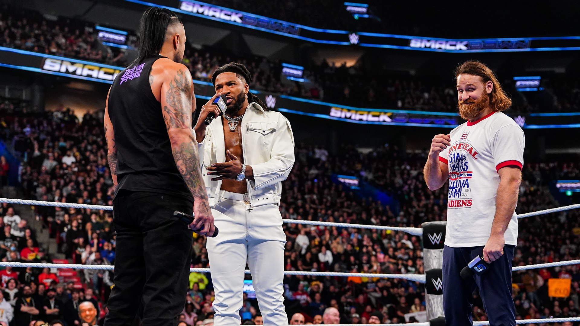 Damian Priest Trick Williams Sami Zayn