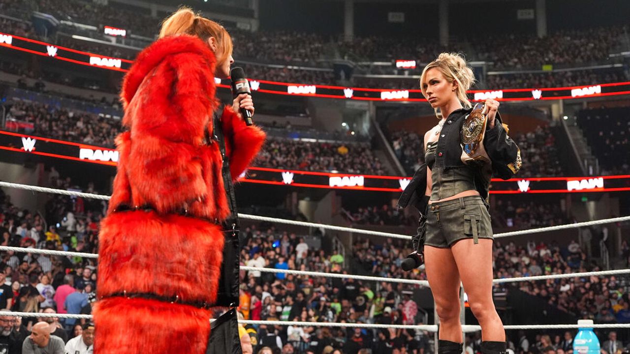 WWE Raw Becky Lynch Maxxine Dupri